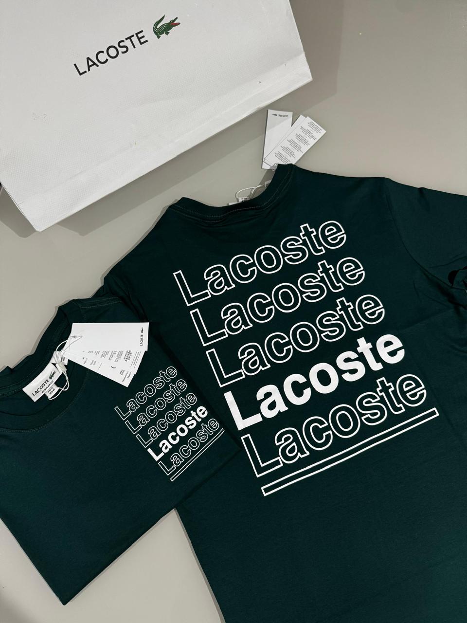 Camiseta masculina Lacoste LIVE
